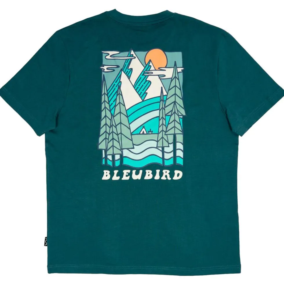 Maglietta Bleubird Trailhead Marine