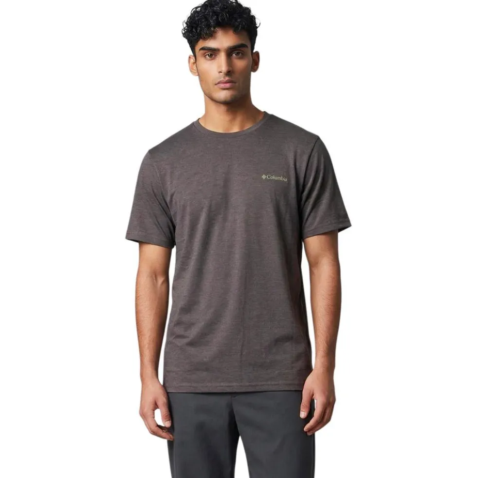 Maglietta Columbia Outdoor Back Graphic City Grey Heath