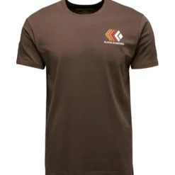 Maglietta da arrampicata Black Diamond M Faded Ss Tee Basalt