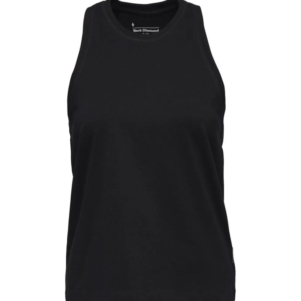 Maglietta da arrampicata Black Diamond W Project Muscle Tank Black