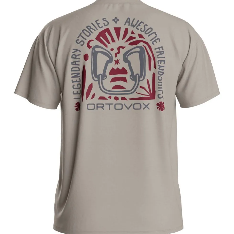 Maglietta da arrampicata Ortovox 150 Cool Climbing Vibes Linen