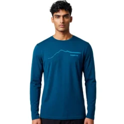 Maglietta da arrampicata Trangoworld Agile Set Sail