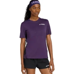 Maglietta da trail adidas Terrex Xperior Climacool+ Aurora Plum