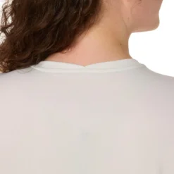 Maglietta da trail Asics Fujitrail Logo Ss Top Cream