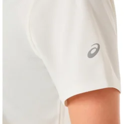 Maglietta da trail Asics Fujitrail Logo Short Sleeve W Cream
