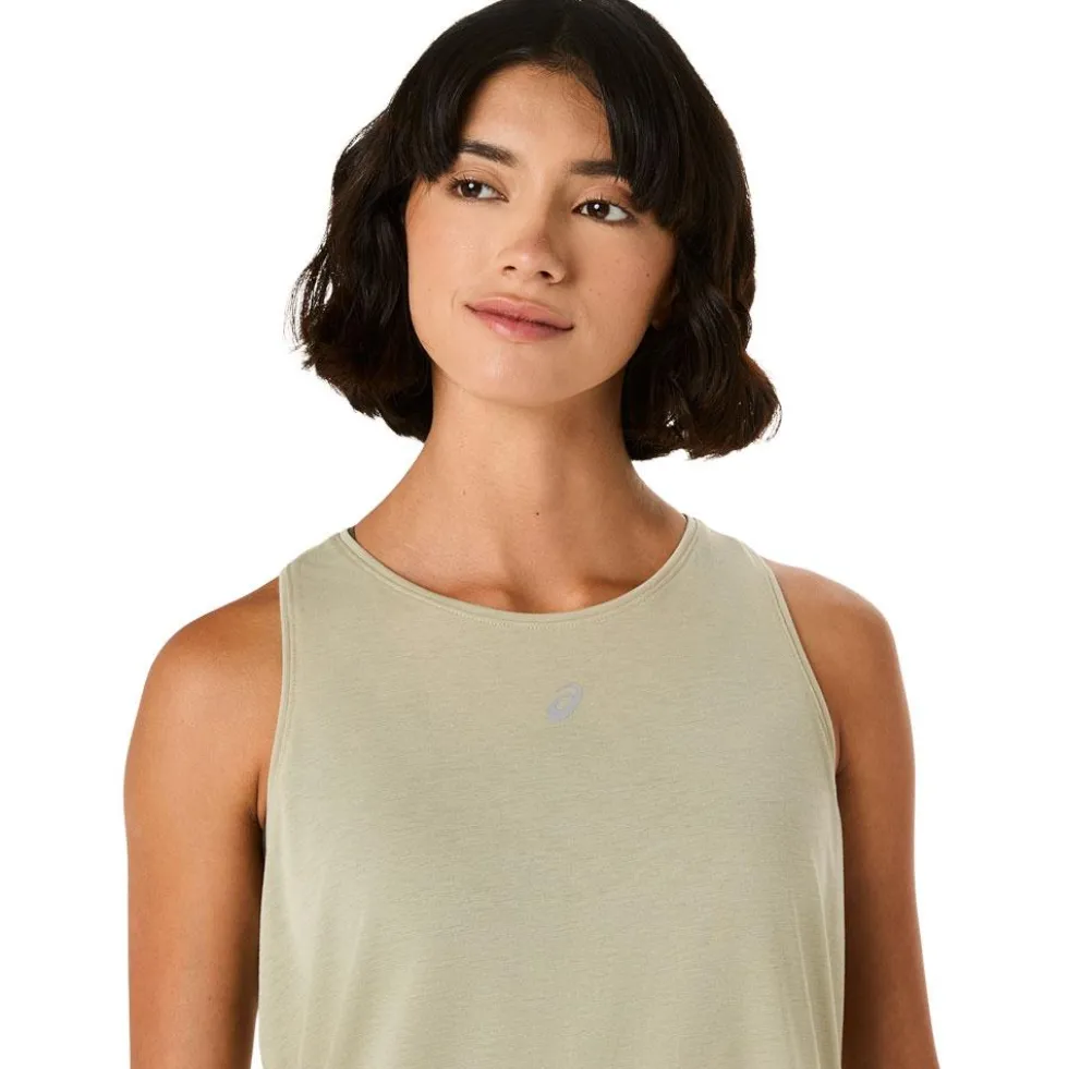 Maglietta da trail Asics Nagino Run Adjustable Tank Khaki