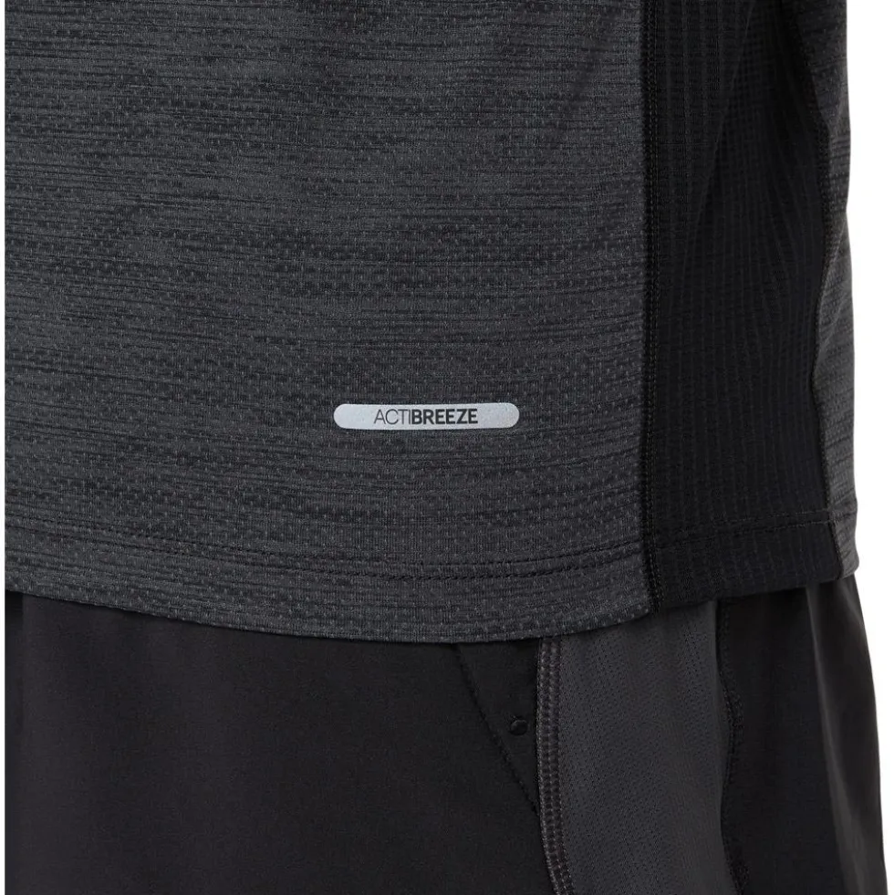 Maglietta da trail Asics Road Short Sleeve Black