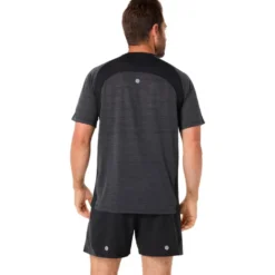 Maglietta da trail Asics Road Short Sleeve Black