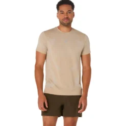 Maglietta da trail Asics Road Seamless Ss Top Cream