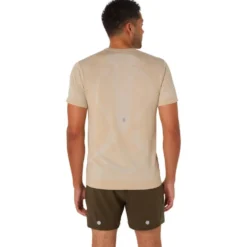 Maglietta da trail Asics Road Seamless Ss Top Cream