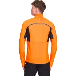 Maglietta da trail Bjorn Daehlie Long Sleeve Run Orange Popsicle