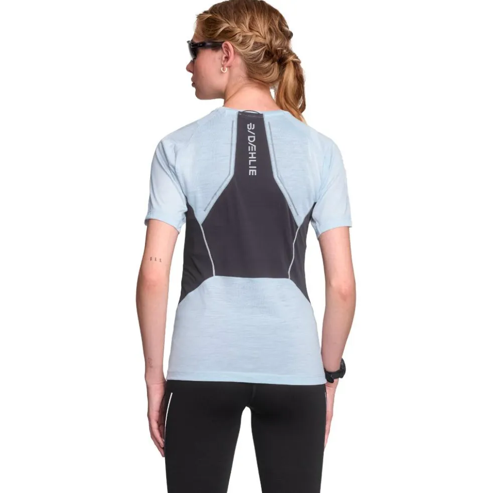 Maglietta da trail Bjorn Daehlie T-Shirt Tech Wool Wmn Blue Aura Blue Aura