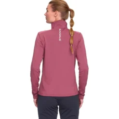 Maglietta da trail Bjorn Daehlie Half Zip Grid W Wild Berry
