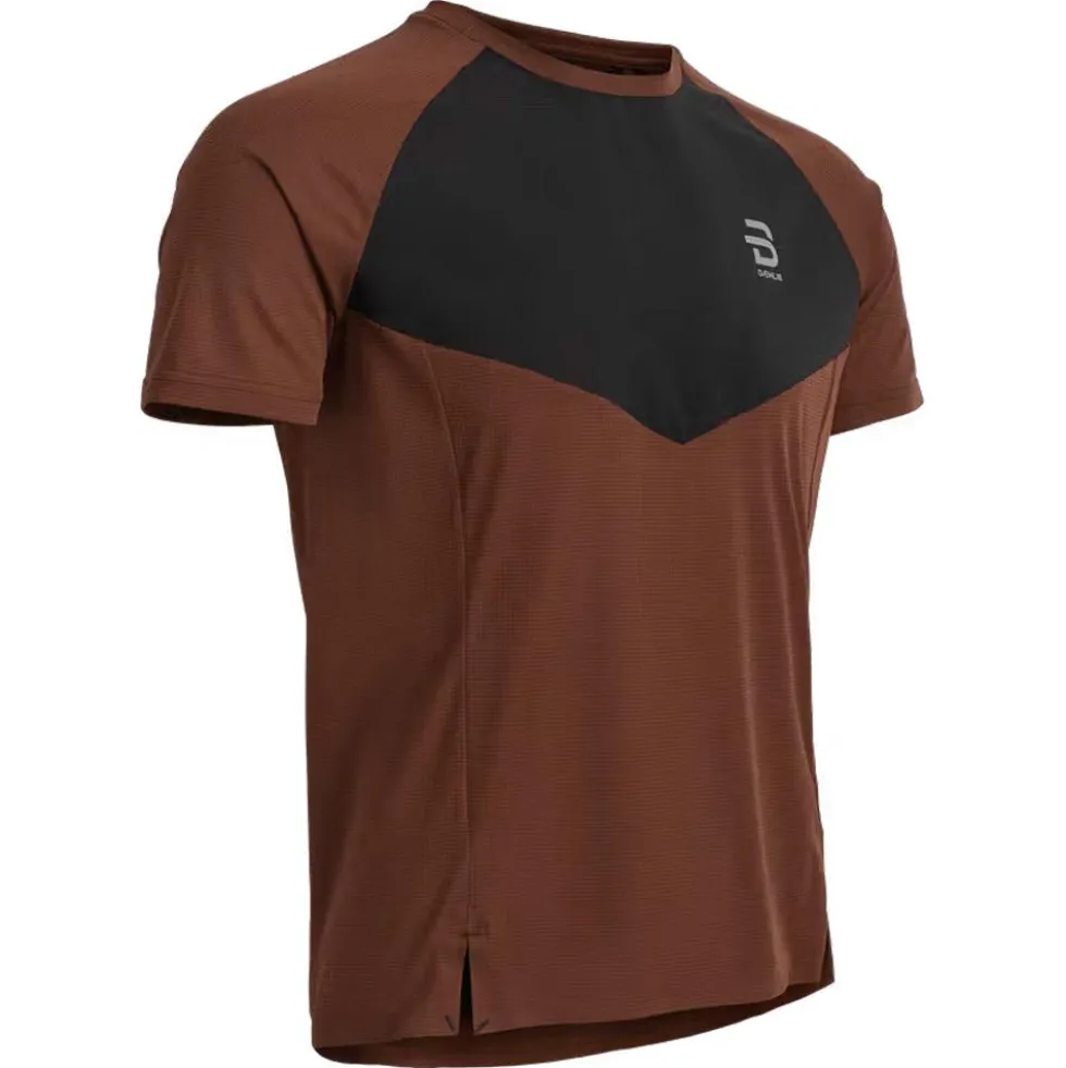 Maglietta da trail Bjorn Daehlie T-Shirt Run 365 Chocolate
