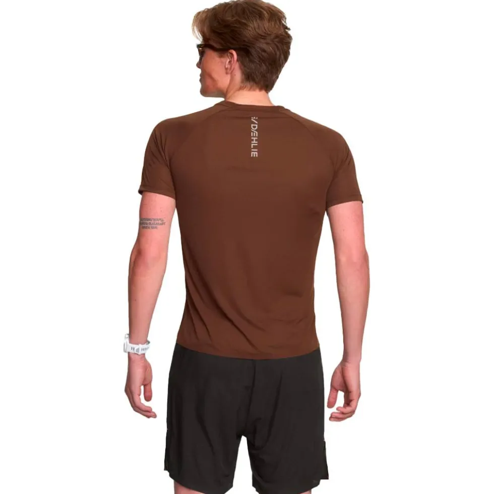 Maglietta da trail Bjorn Daehlie T-Shirt Run 365 Chocolate