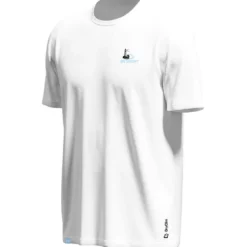 Maglietta da trail Bv Sport Haut Technique Light Bretagne Blanc