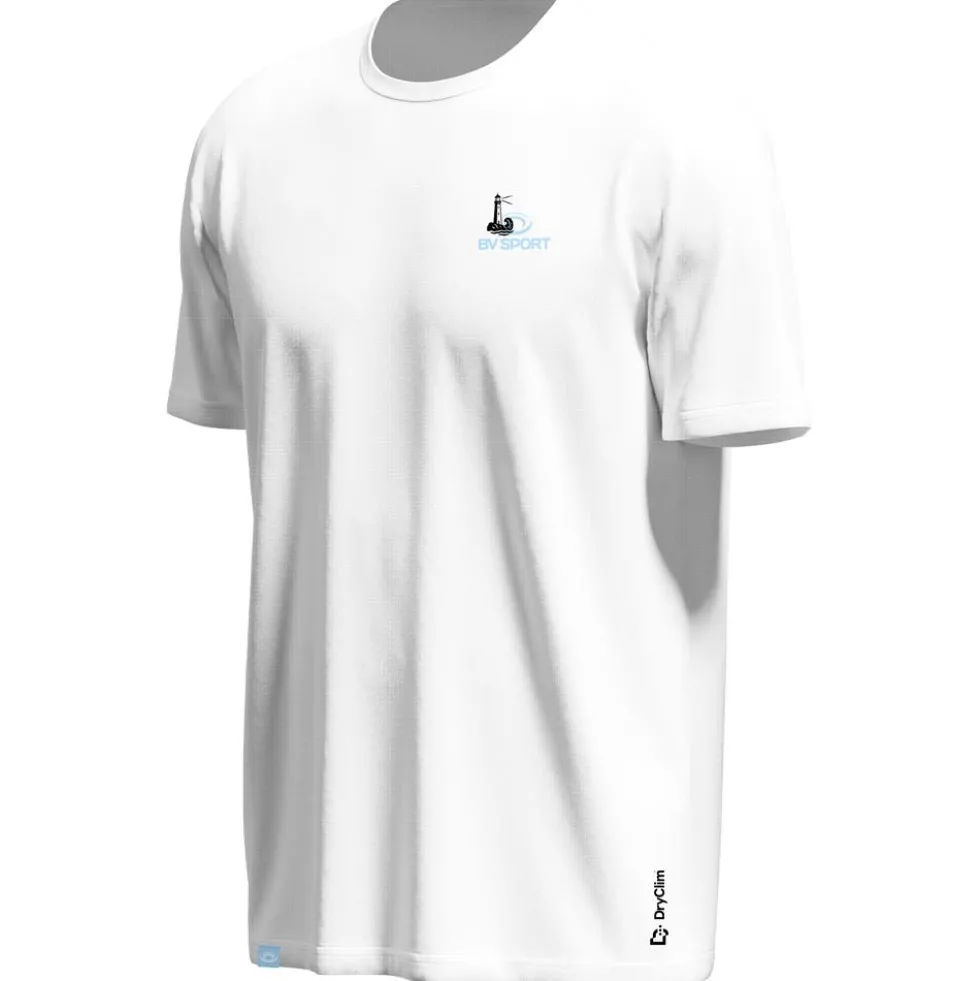 Maglietta da trail Bv Sport Haut Technique Light Bretagne Blanc