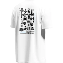 Maglietta da trail Bv Sport Haut Technique Light Bretagne Blanc
