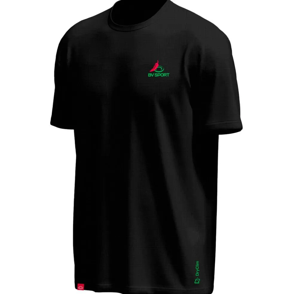 Maglietta da trail Bv Sport Haut Technique Light Pays Basque Noir