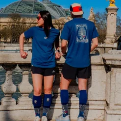 Maglietta da trail Bv Sport Haut Technique Light Retro Paris