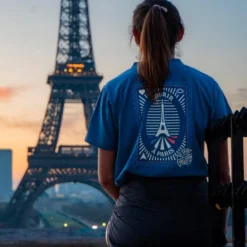 Maglietta da trail Bv Sport Haut Technique Light Retro Paris