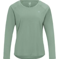 Maglietta da trail DARE2B Nimble Long Sleeve Glaciergreen