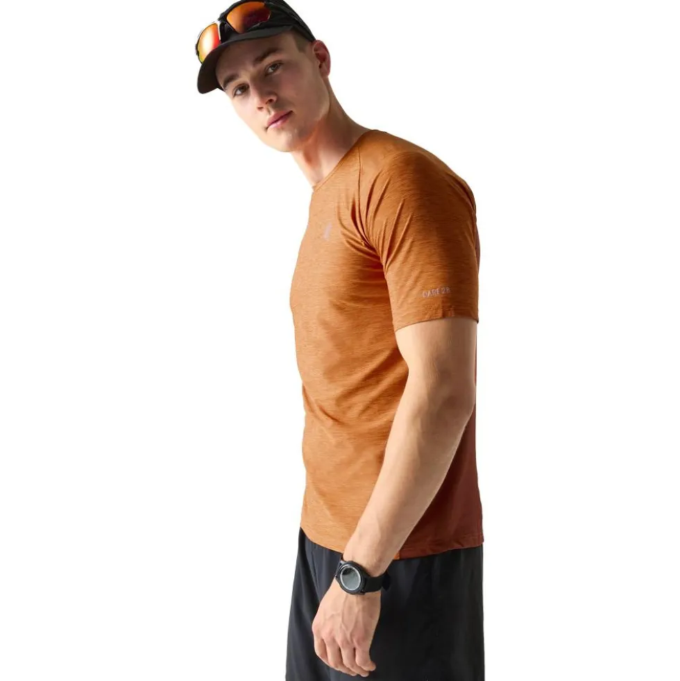 Maglietta da trail DARE2B Power Up Burnt Orange
