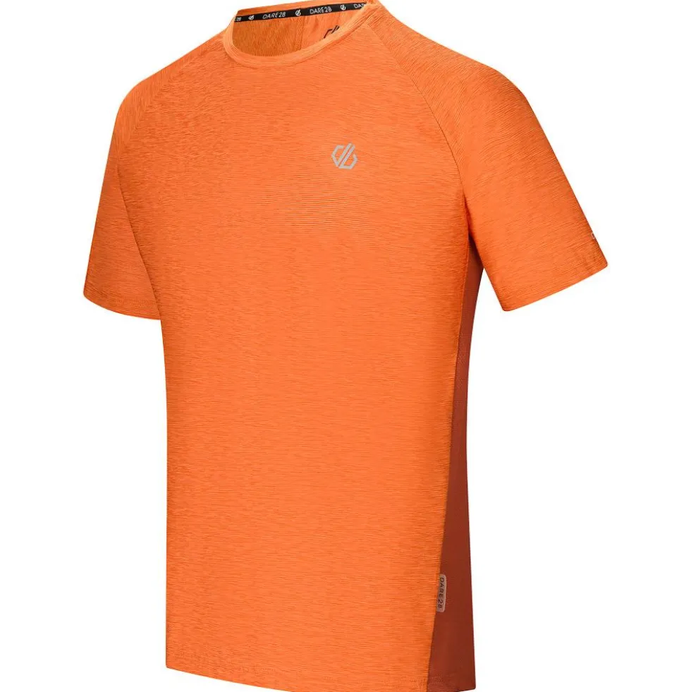 Maglietta da trail DARE2B Power Up Burnt Orange
