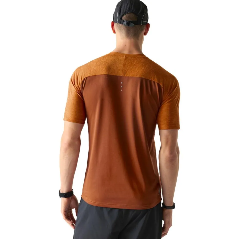 Maglietta da trail DARE2B Power Up Burnt Orange
