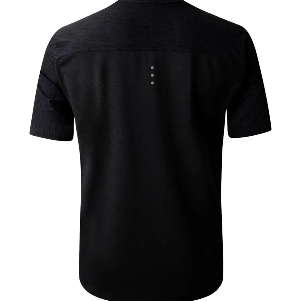 Maglietta da trail DARE2B Power Up Black Marl
