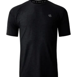 Maglietta da trail DARE2B Power Up Black Marl