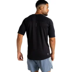 Maglietta da trail DARE2B Power Up Black Marl