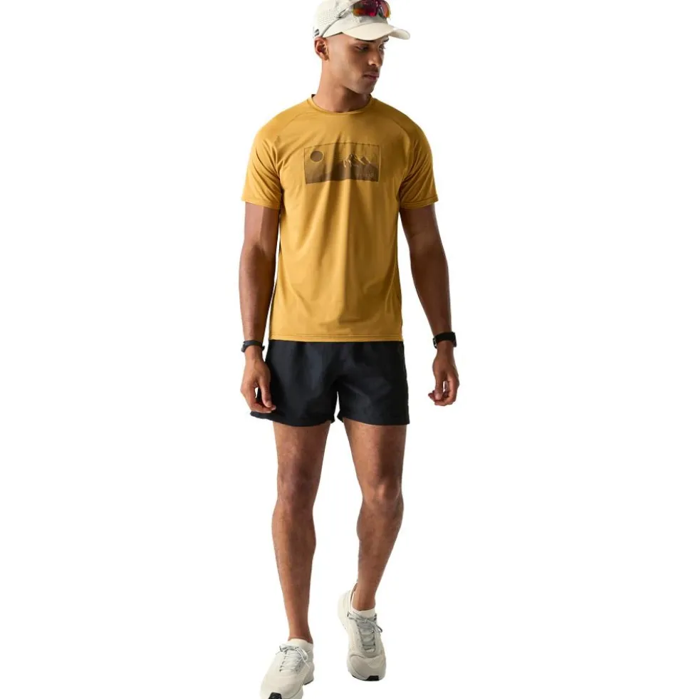 Maglietta da trail DARE2B Tech II tee Wood Brown