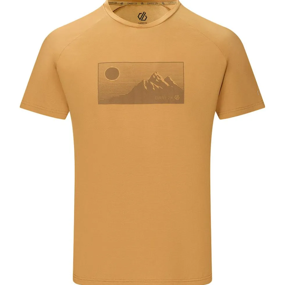 Maglietta da trail DARE2B Tech II tee Wood Brown