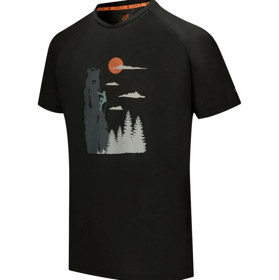Maglietta da trail DARE2B Tech II tee Black