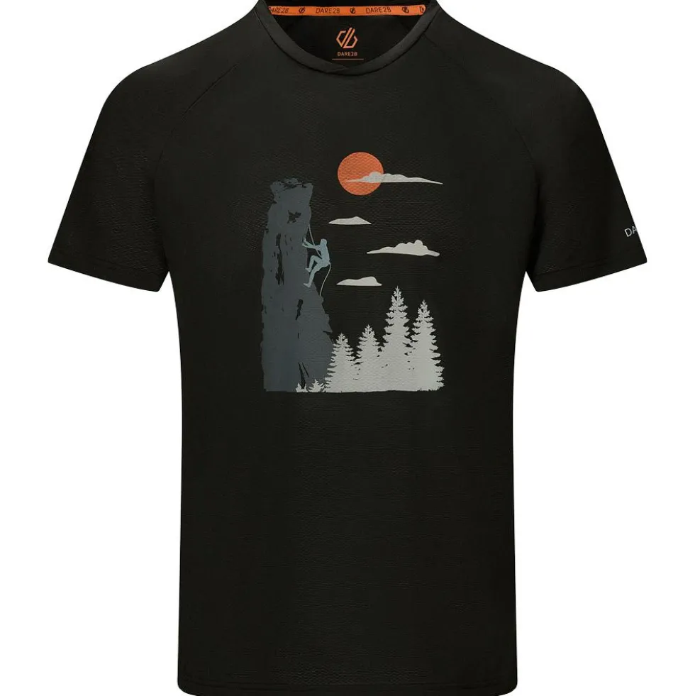 Maglietta da trail DARE2B Tech II tee Black
