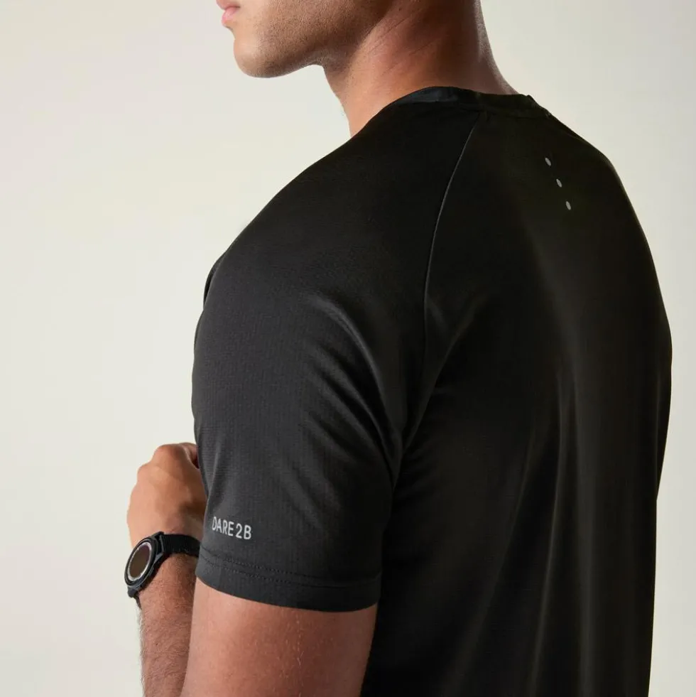 Maglietta da trail DARE2B Tech II tee Black