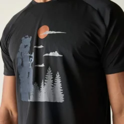 Maglietta da trail DARE2B Tech II tee Black