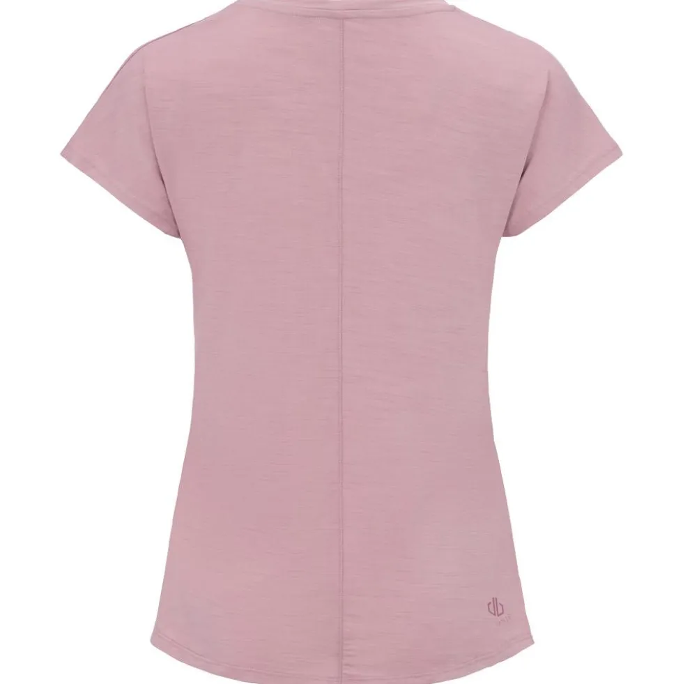 Maglietta da trail DARE2B Vigilant Tee Mauve Shadow
