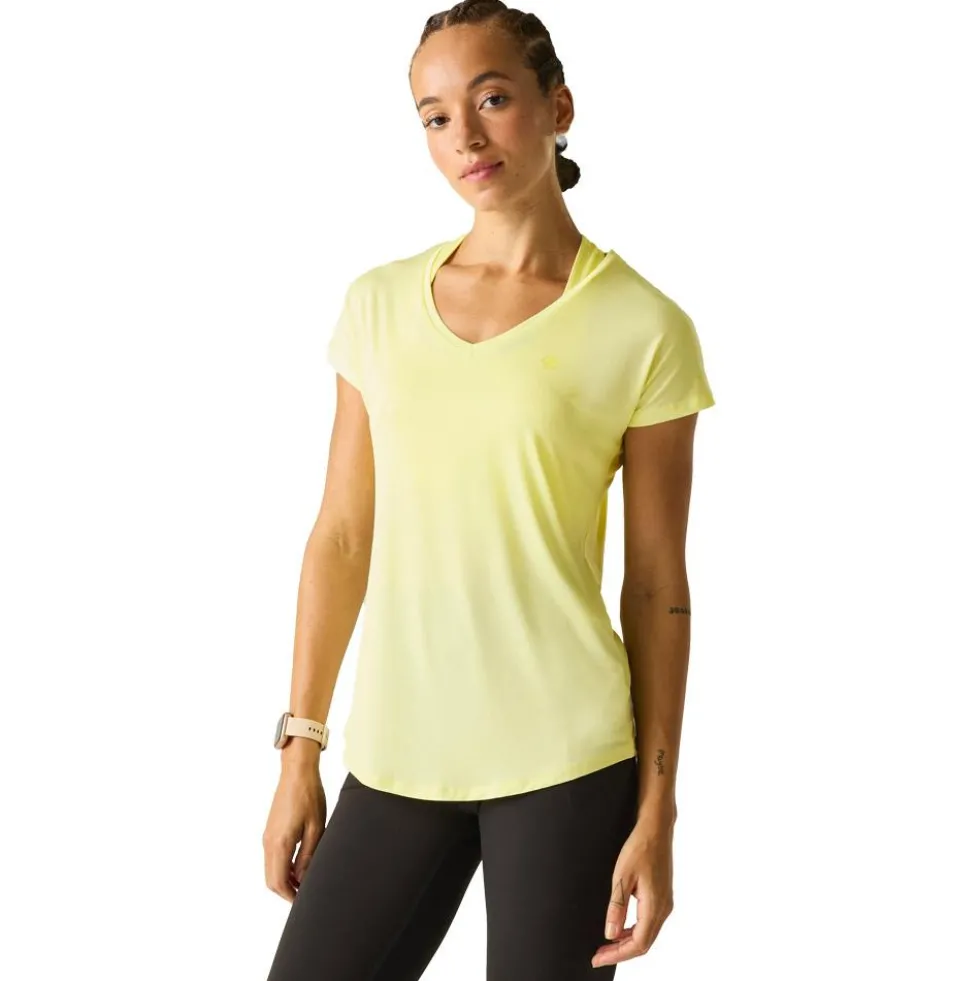 Maglietta da trail DARE2B Vigilant Tee Wax Yellow