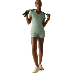 Maglietta da trail DARE2B Vigilant Tee Glacier Green