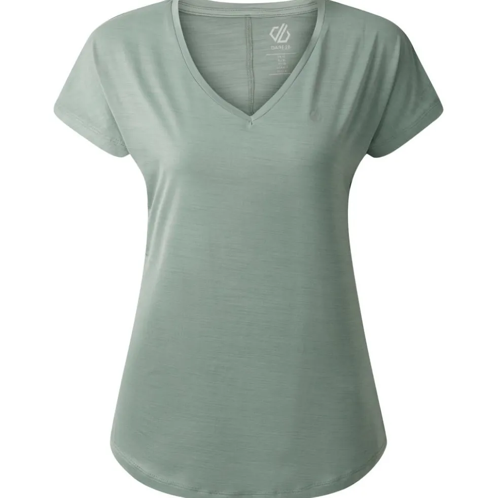 Maglietta da trail DARE2B Vigilant Tee Glacier Green