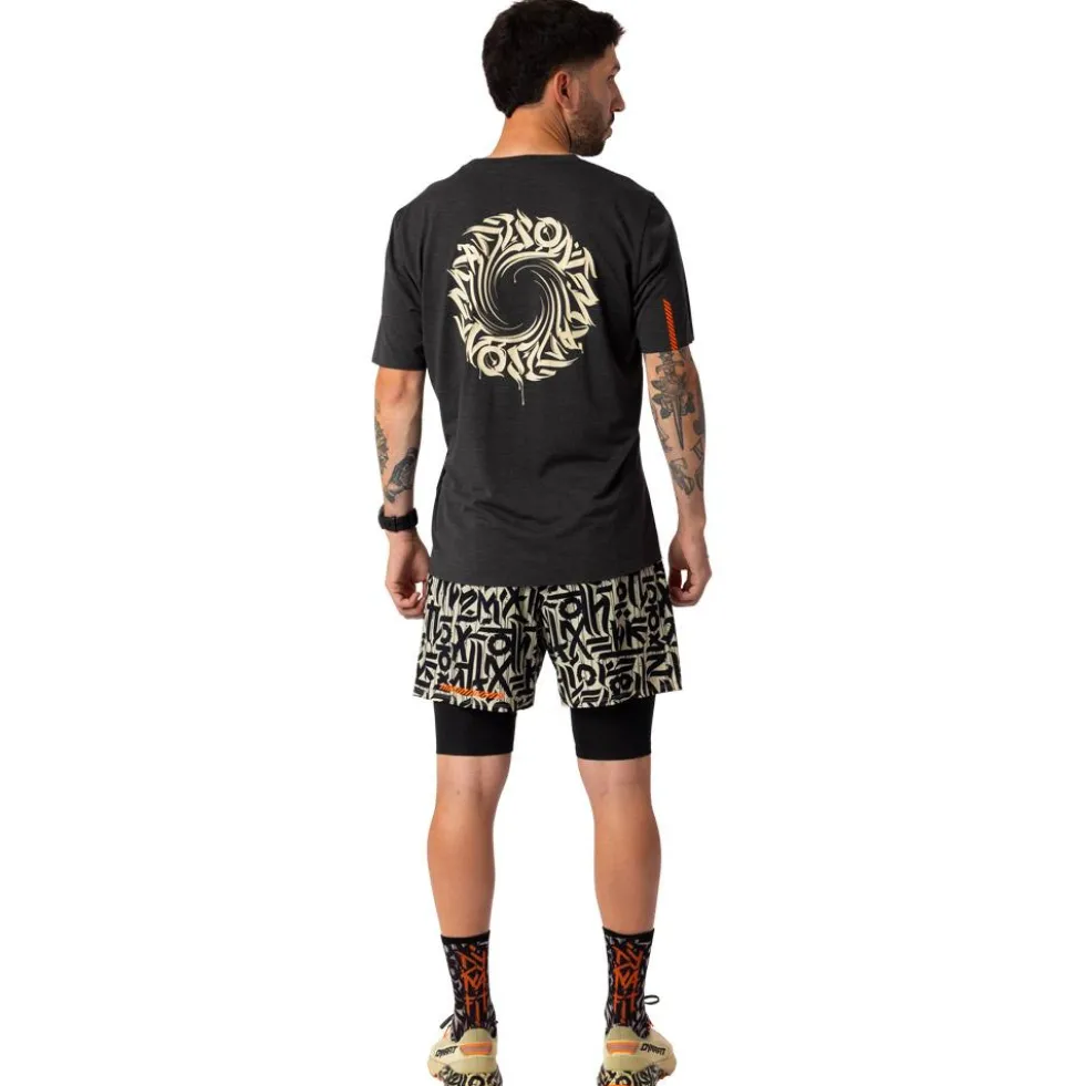 Maglietta da trail Dynafit Trail T-Shirt Black Out