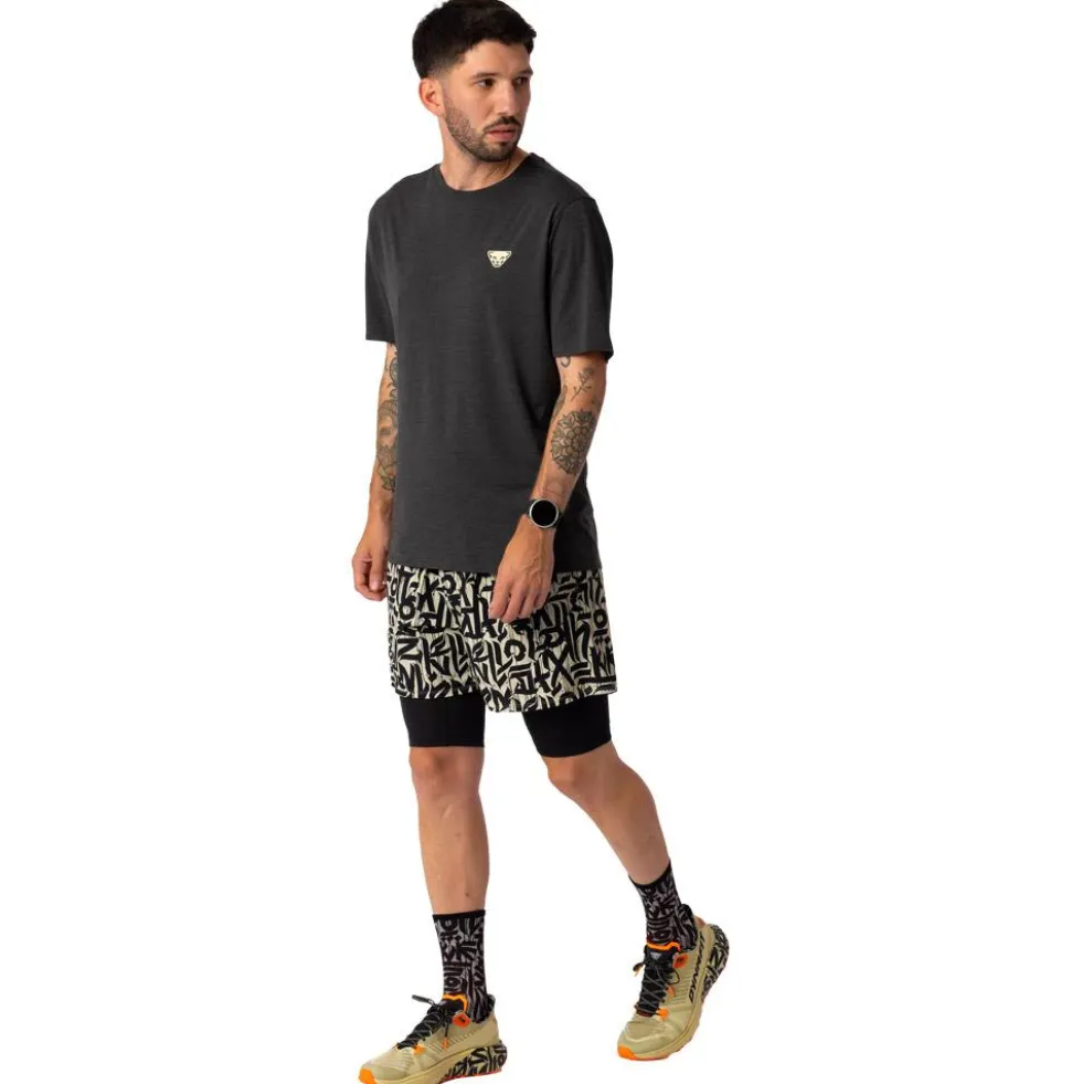 Maglietta da trail Dynafit Trail T-Shirt Black Out