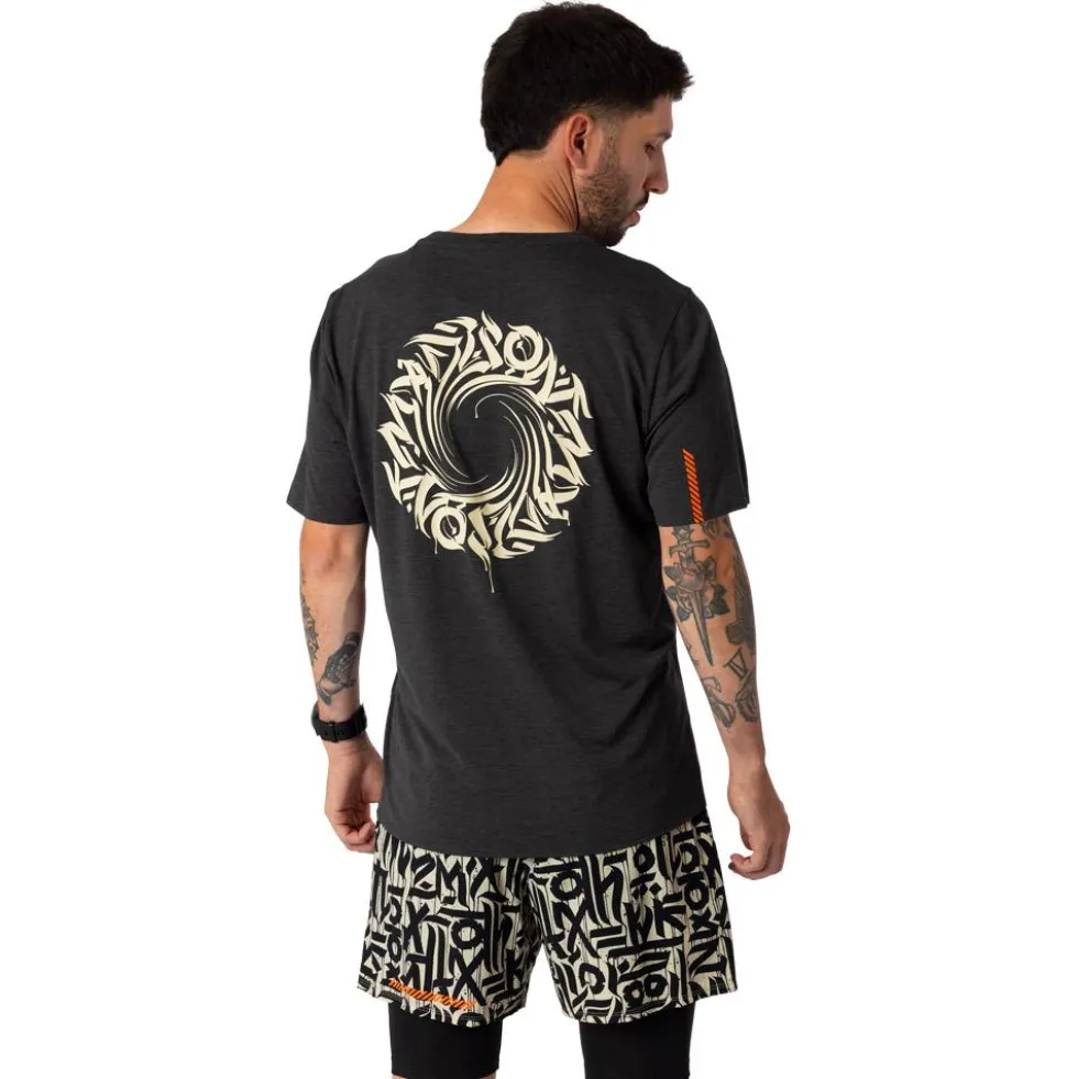 Maglietta da trail Dynafit Trail T-Shirt Black Out