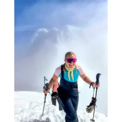 Maglietta da trail Kari Traa Alma Tee Shirt Blue Lagoon