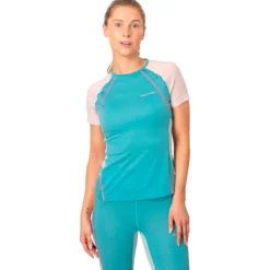 Maglietta da trail Kari Traa Alma Tee Shirt Blue Lagoon