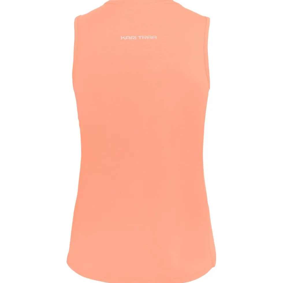 Maglietta da trail Kari Traa Ava Tanktop Peach Bloom