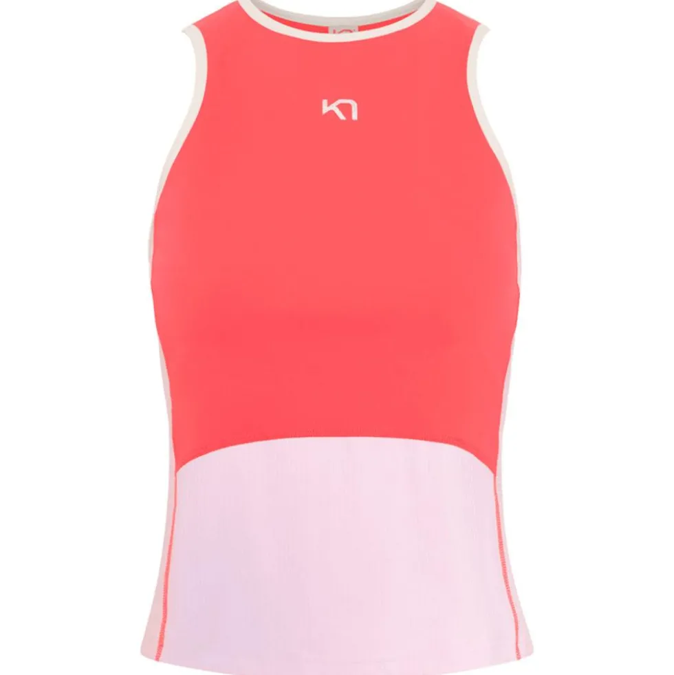 Maglietta da trail Kari Traa Linnea Top Light Red