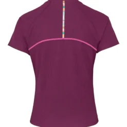 Maglietta da trail Kari Traa Linnea Tee Shirt Wine